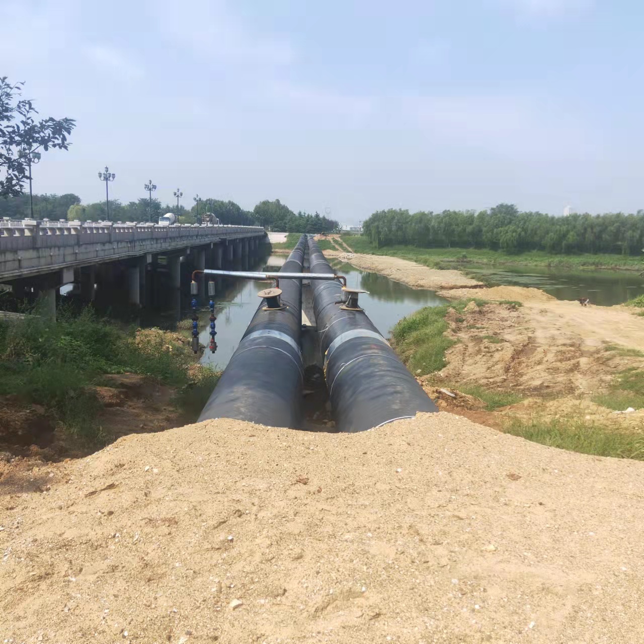 大同球墨铸铁输油管道清洗